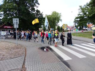 Pielgrzymka w całej krasie…